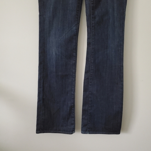 7 for all Mankind bootcut jeans embellished with Swarovski crystals Size 28 - Picture 3 of 10